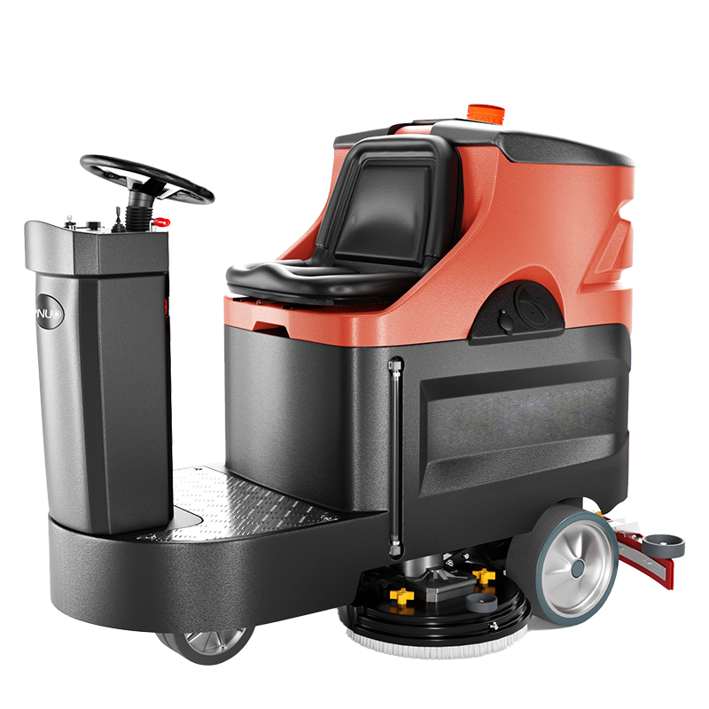 驾驶式洗地机 现代商场保洁效率的革命者——以圣倍诺环保科技为例