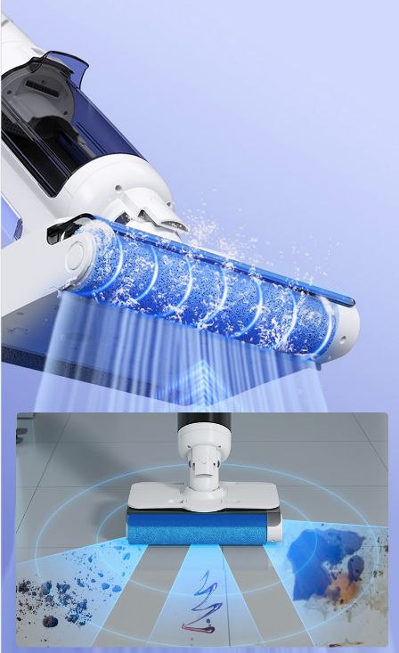 Stevoor英国斯帝沃K6洗地机评测 拖地又亮又干净，绝了！